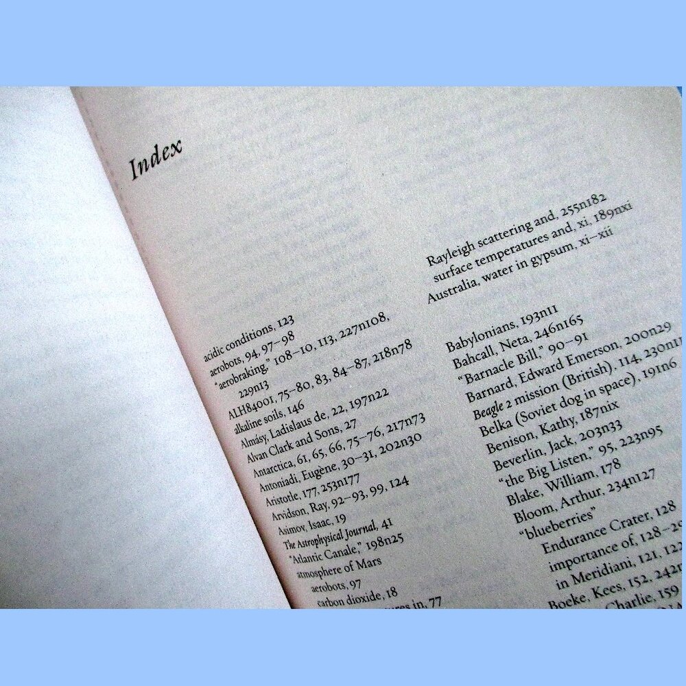 Book - The Sirens of Mars: Searching for Life on Another World, by Sarah Johnson - Picture 12 of 15